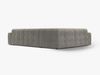 Micadoni Ecksofa Kendal 6-Sitzer Links Samt Magic Velvet Dunkelgrau Bild 3