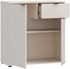 Kommode >GANYMEDE< 2 Türen, 1 Schublade, in sandfarbig - 80,1x82,3x34,1cm (BxHxT) Bild 5