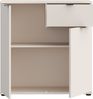 Kommode >GANYMEDE< 2 Türen, 1 Schublade, in sandfarbig - 80,1x82,3x34,1cm (BxHxT) Bild 3
