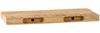 Steckboard mit Baumkante Wandregal Mango rough lackiert 50 x 20 Amanda 159472372 Bild 4