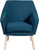 Sessel Kachka Bezug Samtvelour Buche natur / petrol 21052 Bild 2
