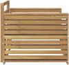 vidaXL Outdoor-Sofa Massivholz Akazie Weiß 3439141 Bild 4