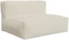 Vente-unique - NOUMARA Sofa Stoff Weiß - B 95 cm x H 80 cm x L 135 cm Bild 3