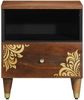 vidaXL Nachttisch Honigbraun 40 x 33 x 46 cm Massivholz Mango 4018742 Bild 3