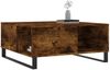 vidaXL Couchtisch Räuchereiche 80x80x36,5 cm Holzwerkstoff 830793 Bild 3