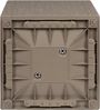 vidaXL Gartenblumenbox Hellbraun 36 x 36 x 35 cm PP 42006498 Bild 3
