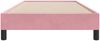 vidaXL Bettgestell ohne Matratze Rosa 90x220 cm Samt 4101390 Bild 5