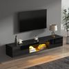 STILVORA Lowboard mit LED,Wandmontierter TV-Schrank Fernsehschrank mit Hochglanz (TV-Schrank hochglanz, TV-Board, 1 St, Breite:160cm), mit LED-Beleuchtung, Bluetooth-APP-Steuerung Bild 5