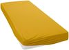 Janine Mako Jersey Spannbetttuch Bettlaken 140-160x200 cm OVP 5007 73 honiggold Bild 4