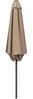 vidaXL Gartensonnenschirm 270 x 270 cm Polyester Rechtwinklig Taupe 42036187 Bild 3