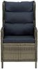 vidaXL 9-tlg. Garten-Essgruppe Braun 3067937 Bild 5