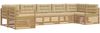 vidaXL Outdoor-Sofagarnitur mit Kissen 7 pcs Weiß und Beige Polyester 3391068 Bild 2