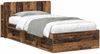 vidaXL Bettgestell mit Stauraum Altholz 90 x 190 cm Holzwerkstoff 3433331 Bild 2