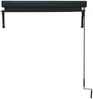Vertikalmarkise HWC-F42, Senkrechtmarkise Sichtschutz Außenrollo Rollo, UV-Schutz 50 Stoff ~ 250x140cm, schwarz Bild 5