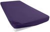 Visaggio Spannbettlaken Jersey aus 100% Baumwolle Spannbetttuch Bettlaken, Jersey, Gummizug: rundum, Spannbettlaken, für Matratzenhöhen bis 22 cm, Steghöhe 30 cm Bild 3