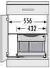Abfallsorter Raumspar TANDEM 29 (1x12 + 2x8,5) Liter / Hailo TR-Swing 60.3/29M / ab 60 cm Bild 2