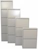 Metallschuhschrank "Madrid II", 4 Klappen, grau Bild 5