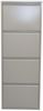 Metallschuhschrank "Madrid II", 4 Klappen, grau Bild 2