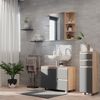 Badmöbel-Set J-Shape Sonoma 3 Teile, mit Midischrank Vicco Bild 4