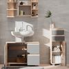 Badmöbel-Set J-Shape Sonoma 3 Teile, mit Midischrank Vicco Bild 5