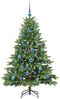 vidaXL Künstlicher Weihnachtsbaum mit 150 LEDs Grün 150 cm PE und PVC 3397543 Bild 3