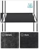Songmics 'RYG085B02' Stoffschrank mit 6 Ablagen, schwarz, 45 x 105 x 168 cm Bild 3