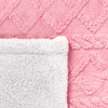 Kuscheldecke HONEYCOMB 150 x 200 cm Rosa Bild 5