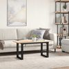 vidaXL Couchtischbeine O-Gestell 80x40x43 cm Stahl 357876 Bild 3