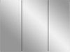 Spiegelschrank Soft II - Grau / Grau Hochglanz Bild 2