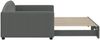 vidaXL Tagesbett Ausziehbar Dunkelgrau 100x200 cm Stoff 3197194 Bild 4