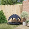 vidaXL Hundebett Marineblau 92 x 77 x 82,5 cm Stahl 42008179 Bild 3