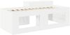 vidaXL Hochbett mit Schreibtisch für Kinder Weiß 98,5 x 200 cm 3422659 Bild 5