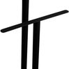 Herrendiener >Herrendiener Tobi< Hosen- und Bügelhalter, schwarz, Metall - 45x113x28cm (BxHxT) Bild 5