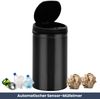 Sensor Mülleimer Küche 40L Schwarz - Automatik Bewegungssensor Klemmring | Smarter Abfalleimer mit Deckel Müllbehälter Kücheneimer Bild 2