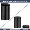 Sensor Mülleimer Küche 40L Schwarz - Automatik Bewegungssensor Klemmring | Smarter Abfalleimer mit Deckel Müllbehälter Kücheneimer Bild 4