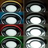 LED Deckenleuchte, RGB-Farbwechsel, Fernbedienung, D 40 cm Bild 4