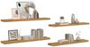 vidaXL Wandregal 4 pcs Beige 120 x 23,5 x 4 cm Holzwerkstoff 42020000 Bild 3