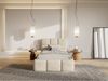 Selsey 'Cloudy' Polsterbett 90x200 cm, Bettkasten & Lattenrost, Samt Hellbeige Bild 2