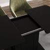 Esstisch Fenaro Schwarz 120-160 x 80 cm Vicco Bild 4