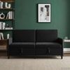 vidaXL Sofa mit Stauraum Schwarz 172 x 78 x 87 cm Polyester 42036967 Bild 3