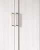 Kleiderschrank Mirano in weiß Lärche Landhaus 84 x 185 cm Bild 3