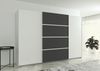 OTTO home Kleiderschrank Mehrzweckschrank Aktenschrank Möbel Mietswohnung Schlafzimmer AVOLA (3 verschiedene Ausstattungen BASIC/CLASSIC/PREMIUM (inkl. SOFT-CLOSE) mit eleganten Zierleisten in Chrom, Schwarz oder Weiß MADE IN GERMANY Bild 2