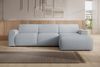 Selsey 'Bouvi' Ecksofa, Ottomane rechts, hellgrau, Bouclé Bild 2