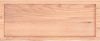 vidaXL Tischplatte Hellbraun 100x40x(2-6)cm Massivholz Eiche Behandelt 3156364 Bild 4