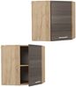 Eckhängeschrank R-Line Edelgrau 57 cm Vicco Bild 5
