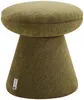 Vente-unique - ADEYOMA Pouf Stoff Grün - B 38,5 cm x H 42,5 cm x L 38,5 cm Bild 2