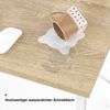 HOMALL Eckschreibtisch 100/120L Form mit Ablagefächern, 2 Tier DIY Lagerregalen Computertisch (L-formiger Schreibtischumit Regal,100/120/140/160cm,Geeignet fur Burotisch, Arbeitszimmer, Schlafzimmer), Schreibtisch,PC Tisch,Heimbüro Bild 3