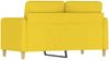 vidaXL 2-Sitzer-Sofa Hellgelb 120 cm Stoff 359475 Bild 5