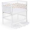 FabiMax Beistellbett Flex weiß, 2in1, Beistellbett und Stubenbettchen in Einem, innovatives Seitenteil Bild 2