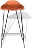 Barhocker 6 Stk. Braun Echtleder [276366] Bild 3